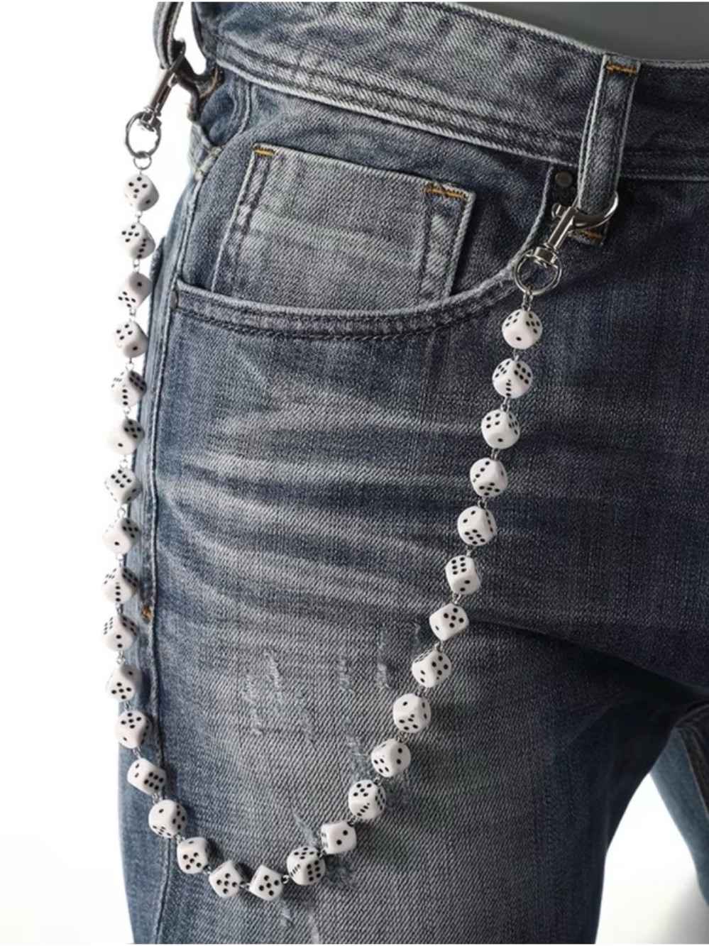 Mini Dice waist chain belt